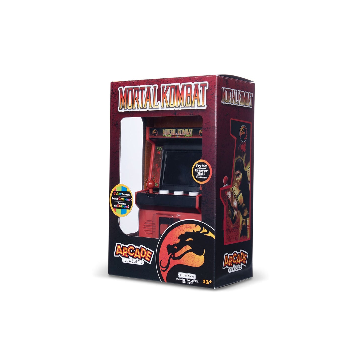 Mini Classic Mortal Kombat Handheld Arcade Game