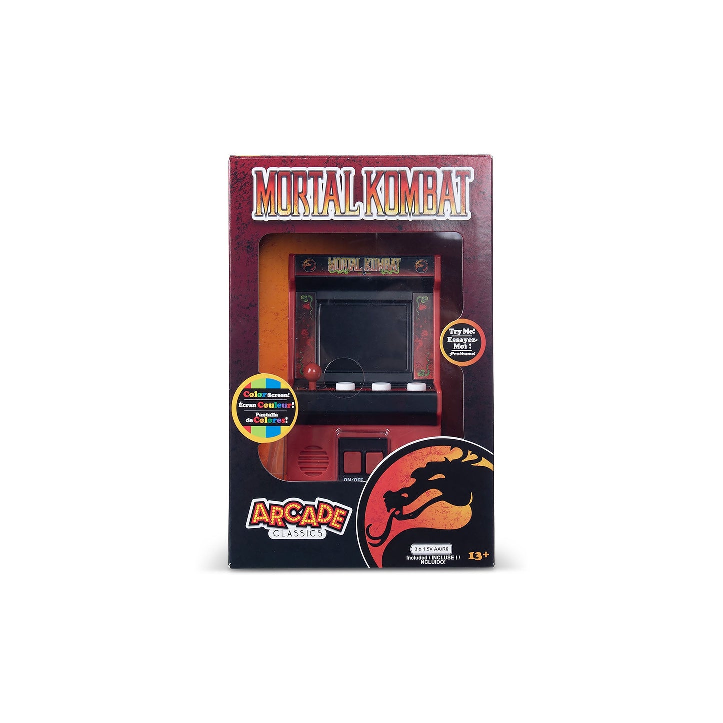 Mini Classic Mortal Kombat Handheld Arcade Game