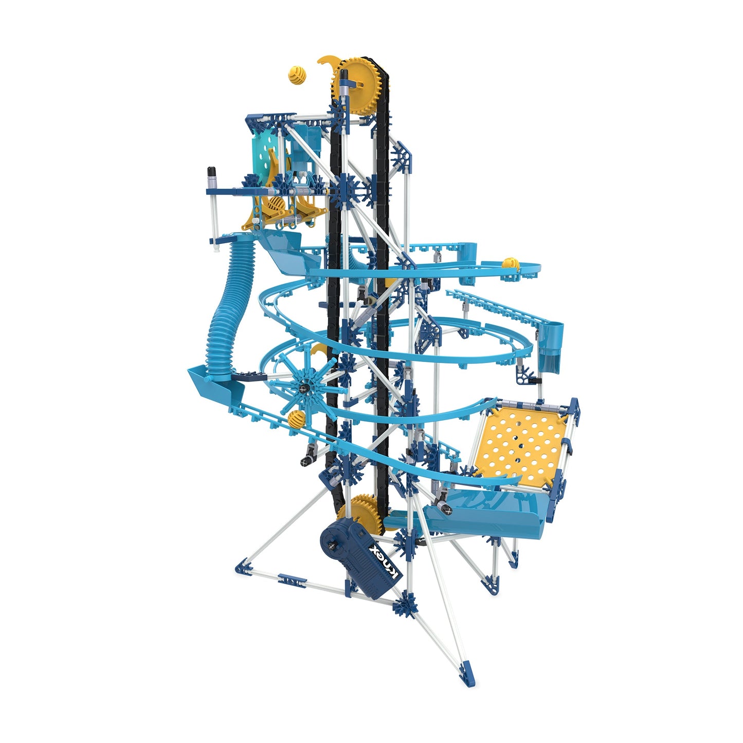 K'NEX Motorised Marble Run Building Set With 3 Models Incl.