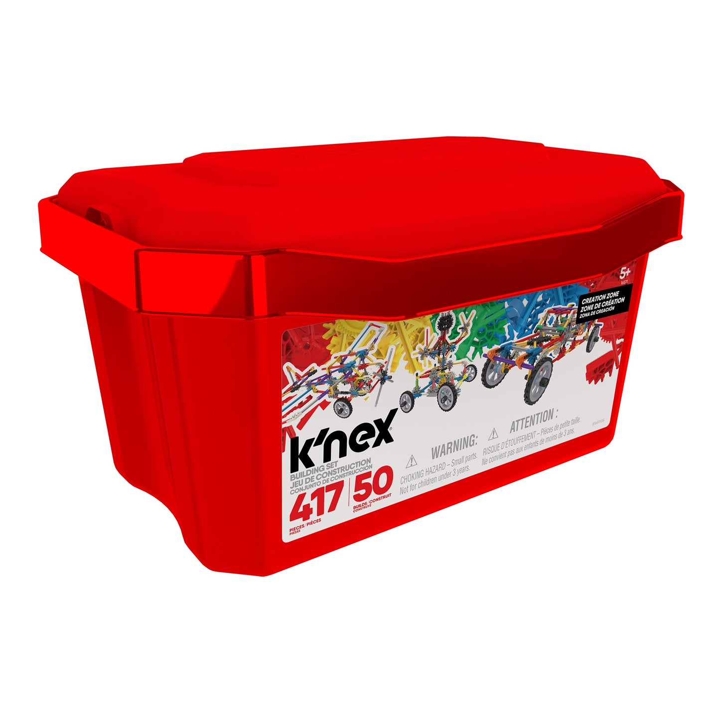 K’NEX Imagine Creation Zone Building Set| 417-Piece