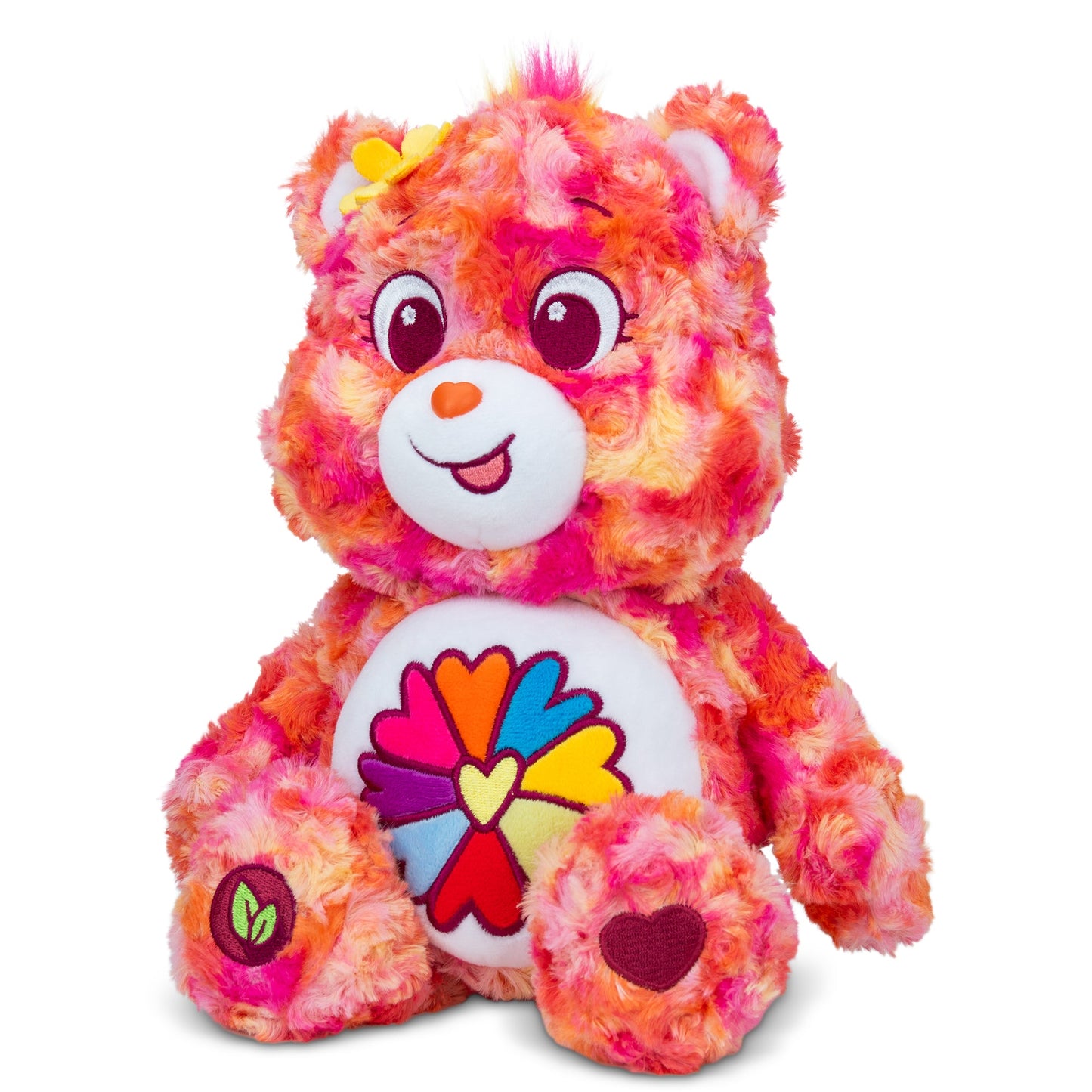 Care Bears 35cm Medium Plush - Flower Power Bear (Eco Friendly)