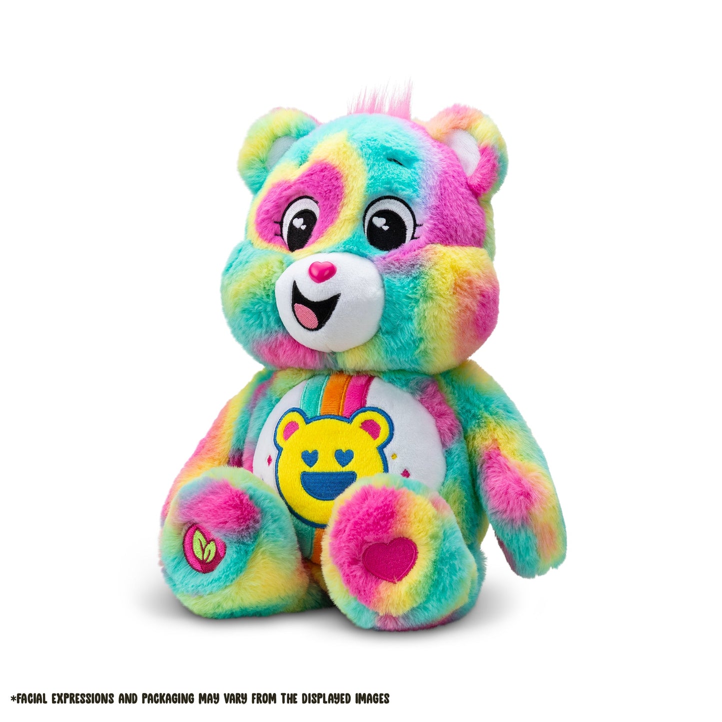 Care Bears 35cm Medium Plush - Good Vibes Bear (Eco Friendly)