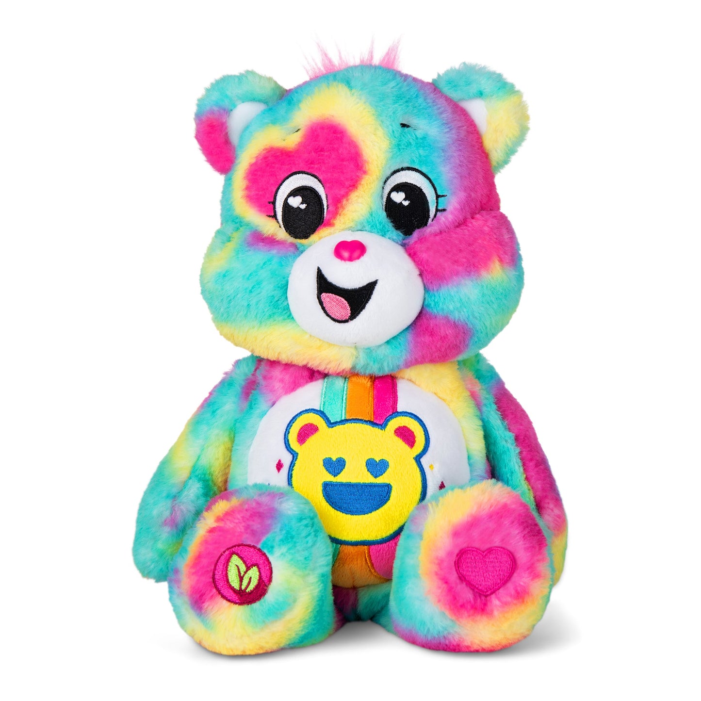 Care Bears 35cm Medium Plush - Good Vibes Bear (Eco Friendly)