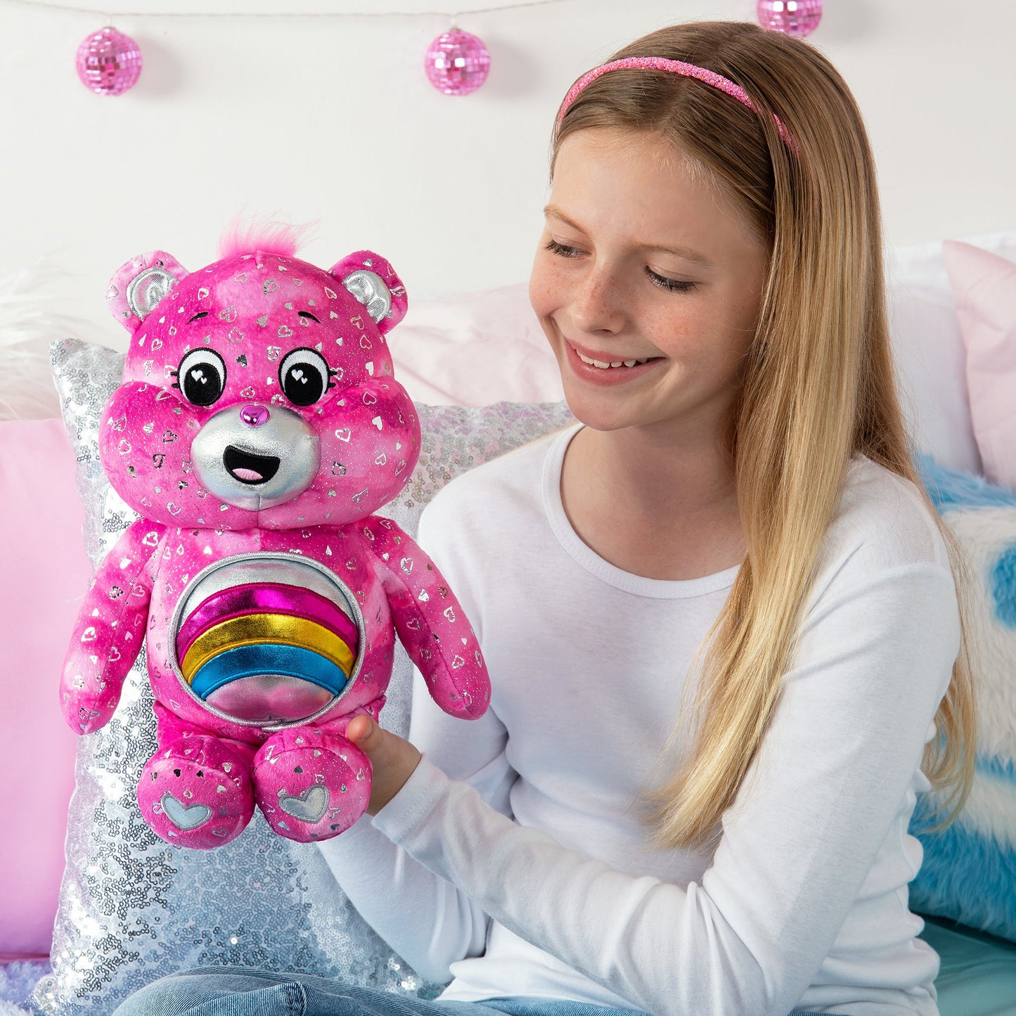 Care Bears Cheer Bear Glowing Belly