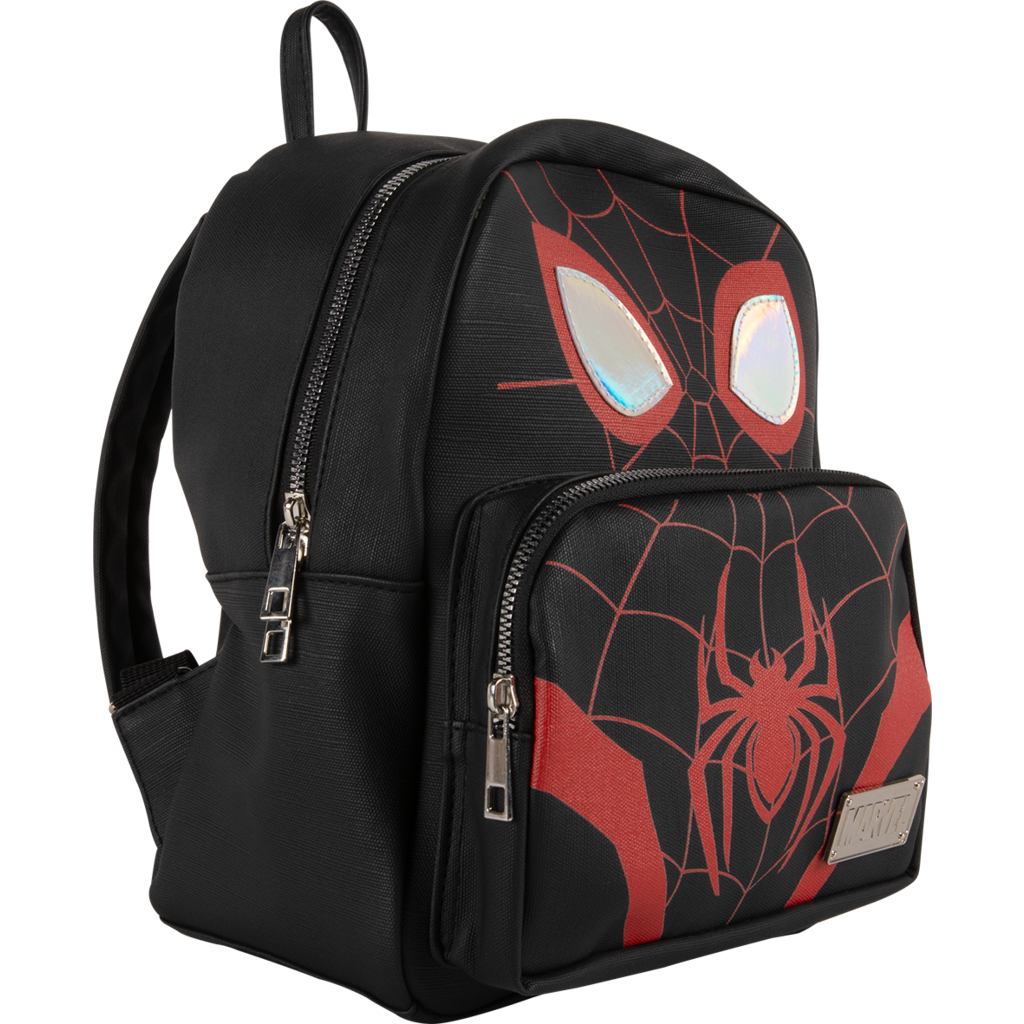Officially Licensed Marvel Miles Morales Premium Faux Leather Backpack