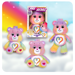 Care Bears 35cm Medium Plush - Togetherness Bear