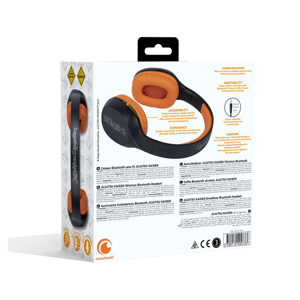 Jujitsu Kaizen Bluetooth Headphones