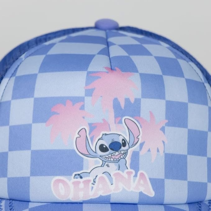 Officially Licensed Disney Stitch 'Ohana' Trucker Style Cap
