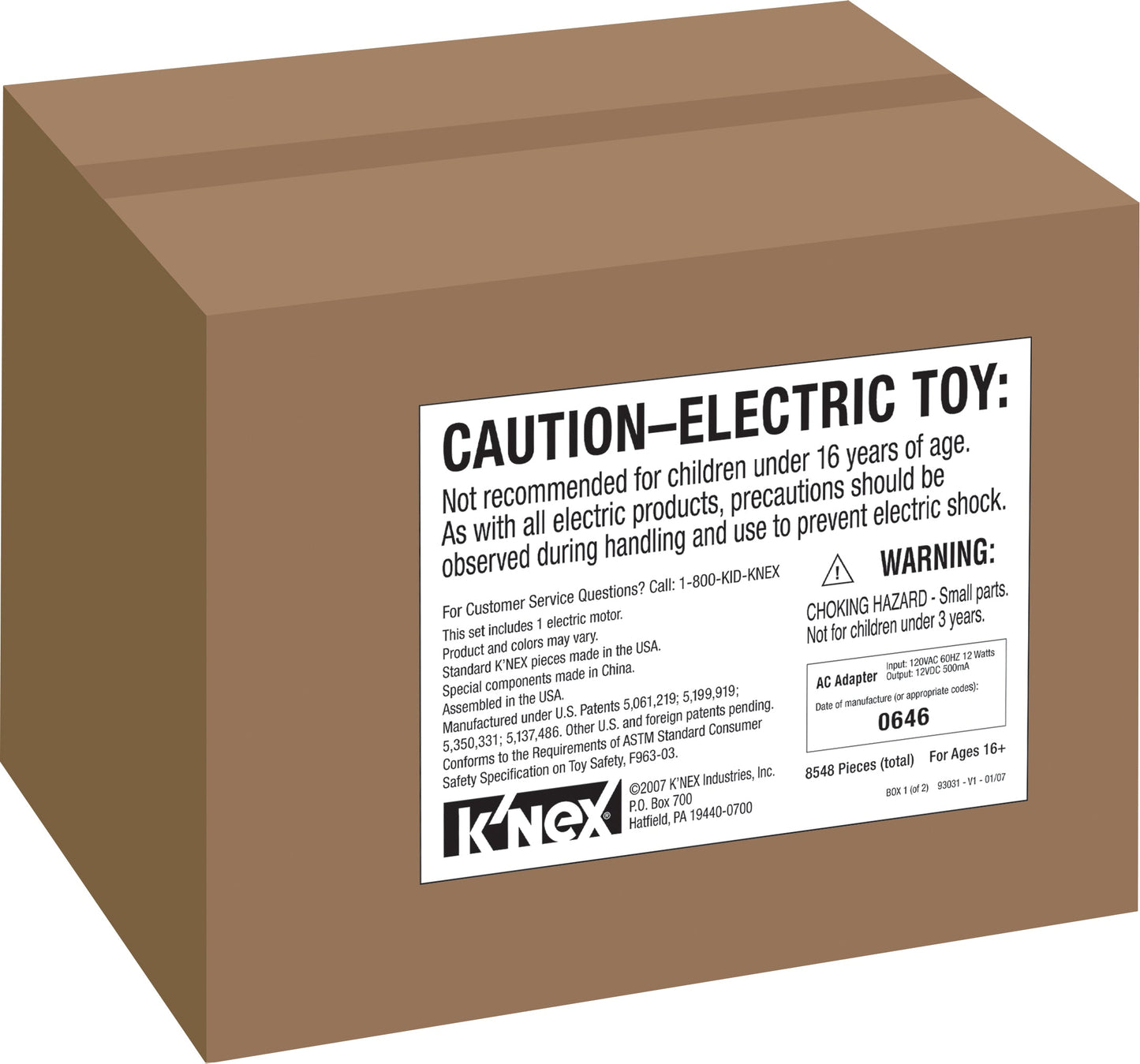 K'NEX 6 Foot Ferris Wheel Building Set