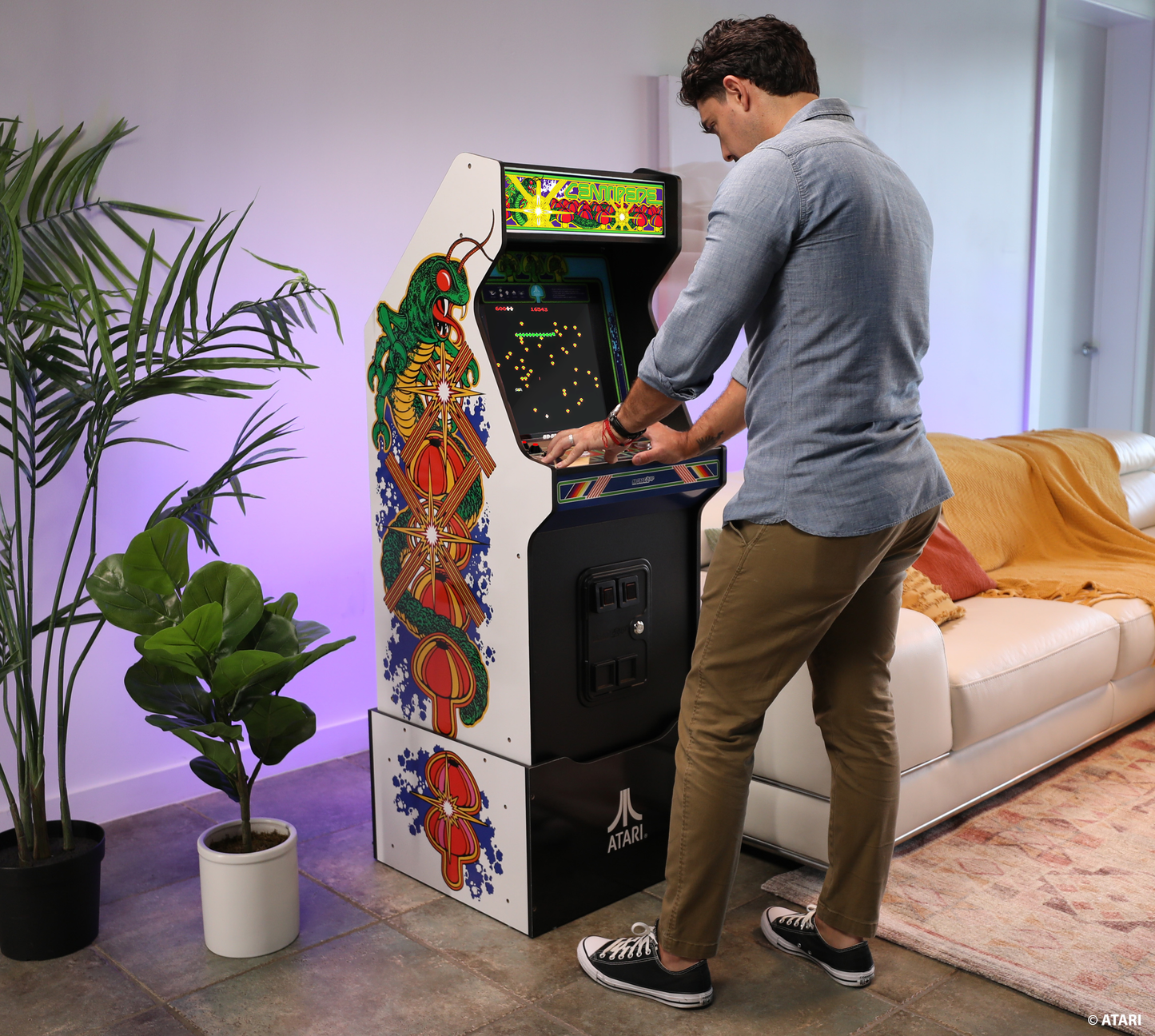 Arcade1Up Atari Legacy 14-in-1 Wifi Enabled Arcade Machine - Centipede Edition