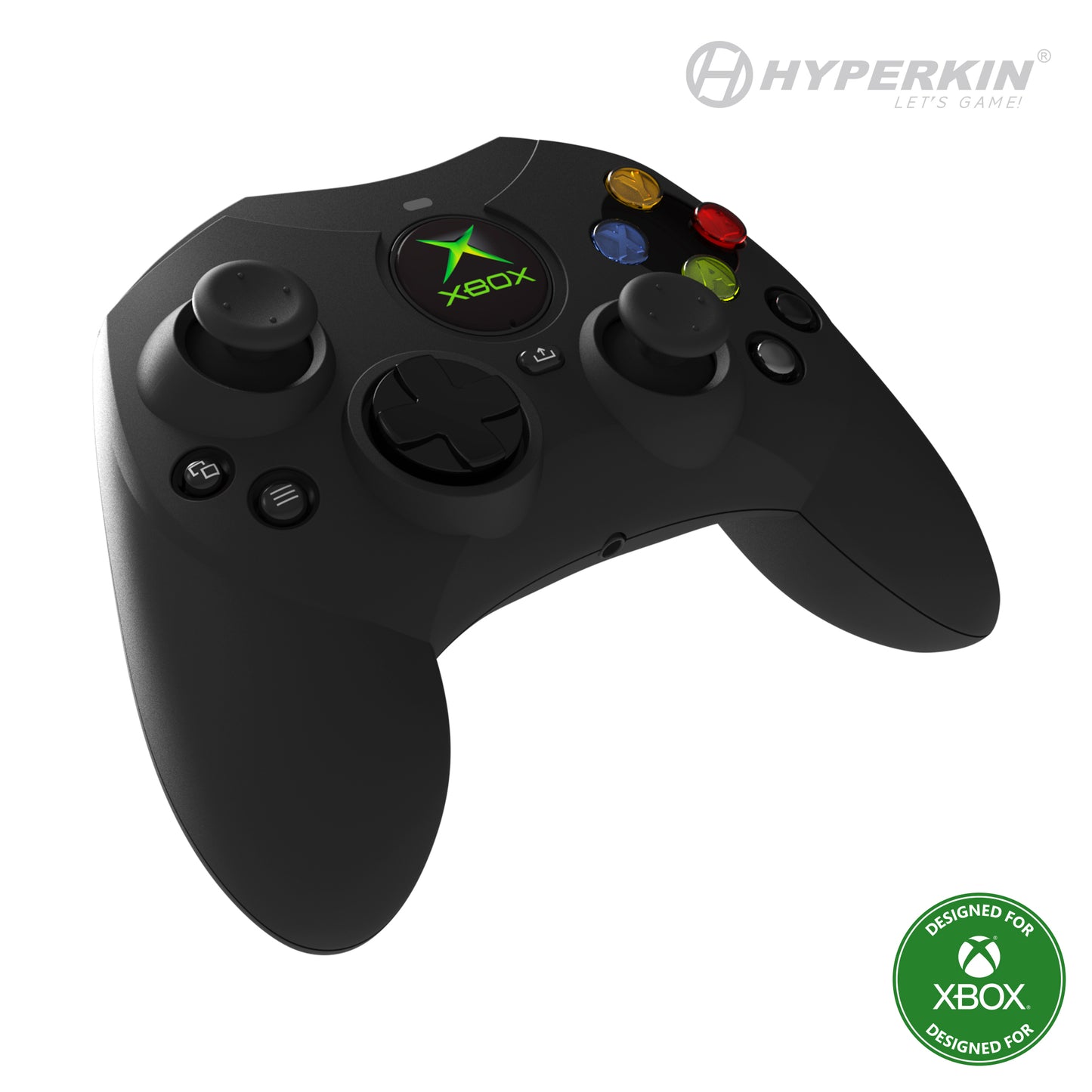 Hyperkin - DuchesS Officially licensed for Xbox Series X|S & PC Wired Game Controller with Hall Effect Sticks (Black)