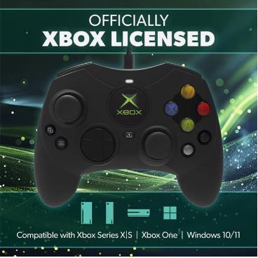 Hyperkin - DuchesS Officially licensed for Xbox Series X|S & PC Wired Game Controller with Hall Effect Sticks (Black)