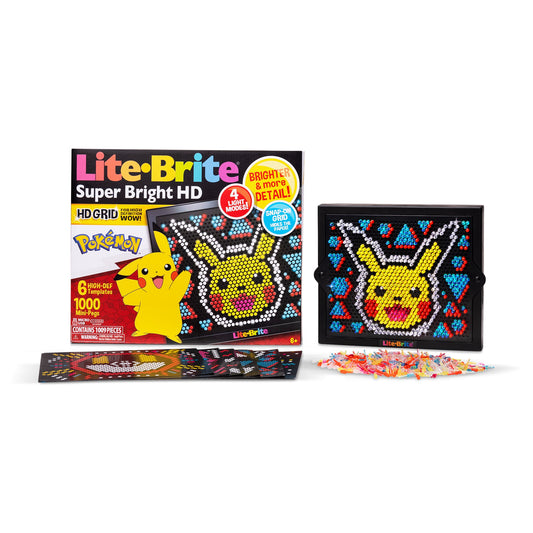 Lite-Brite - Pokemon Pikachu Super Bright
