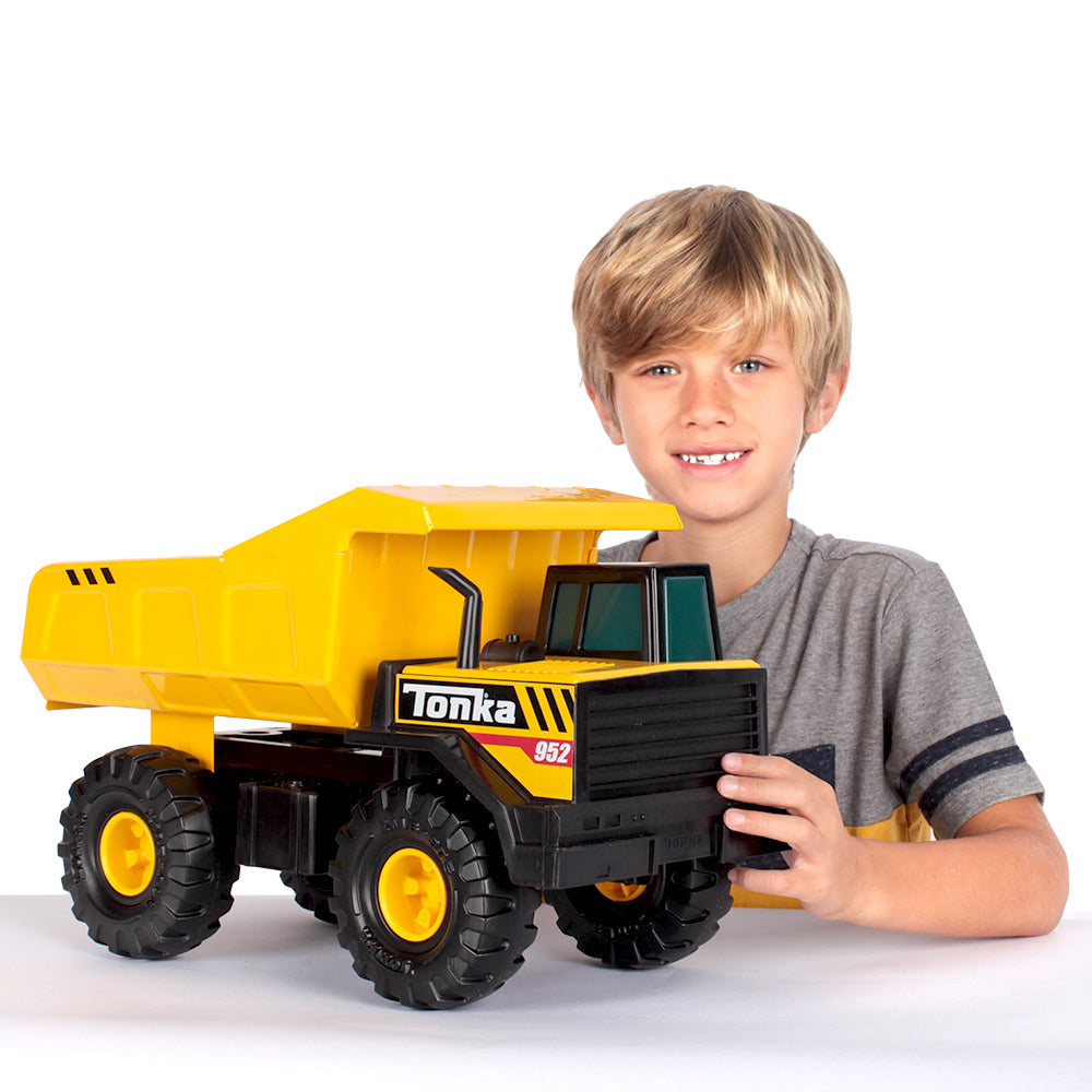 Tonka Steel Classics Mighty Dump Truck for Kids