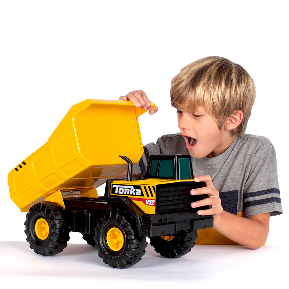 Tonka Steel Classics Mighty Dump Truck for Kids