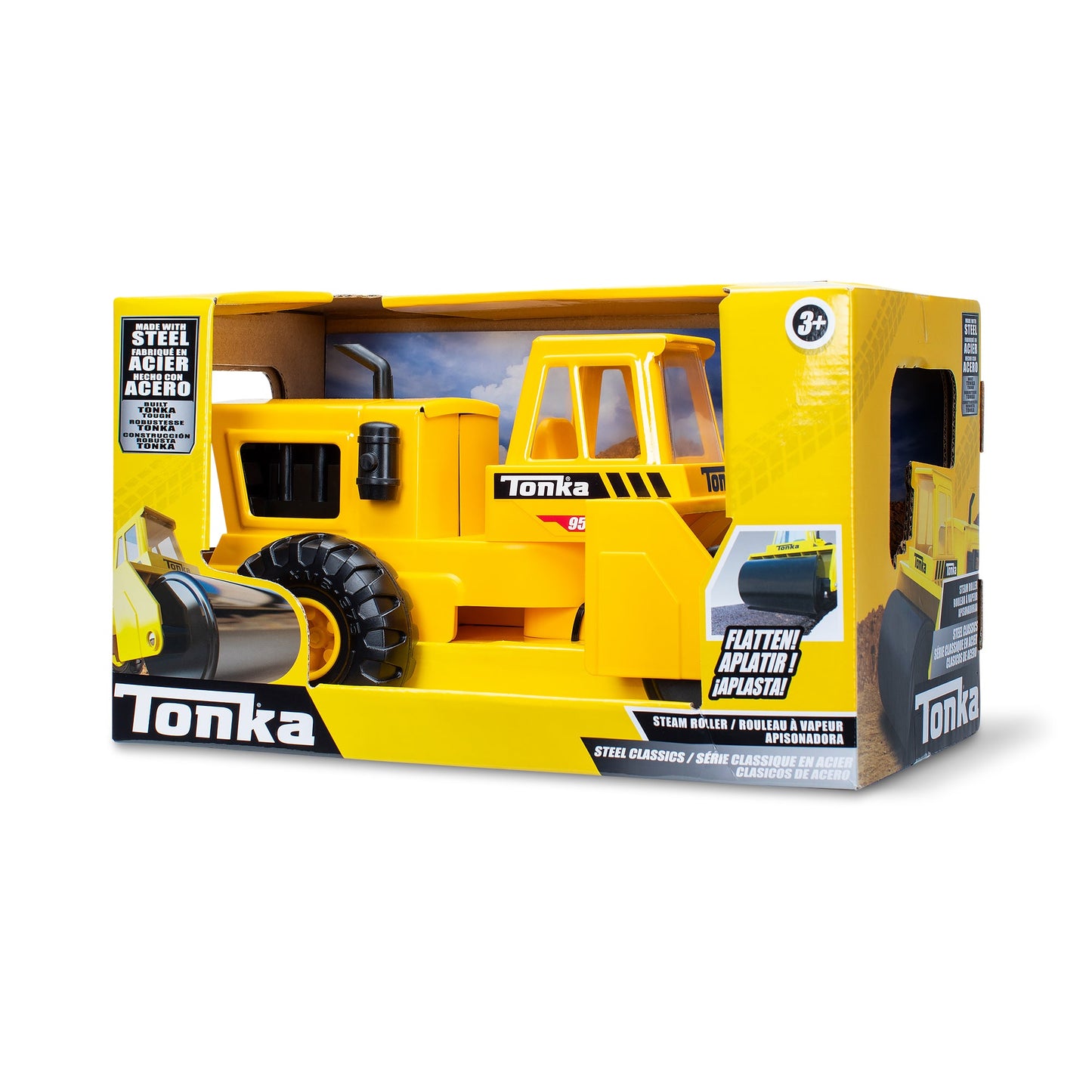 Tonka Steel Classics Steam Roller for Kids