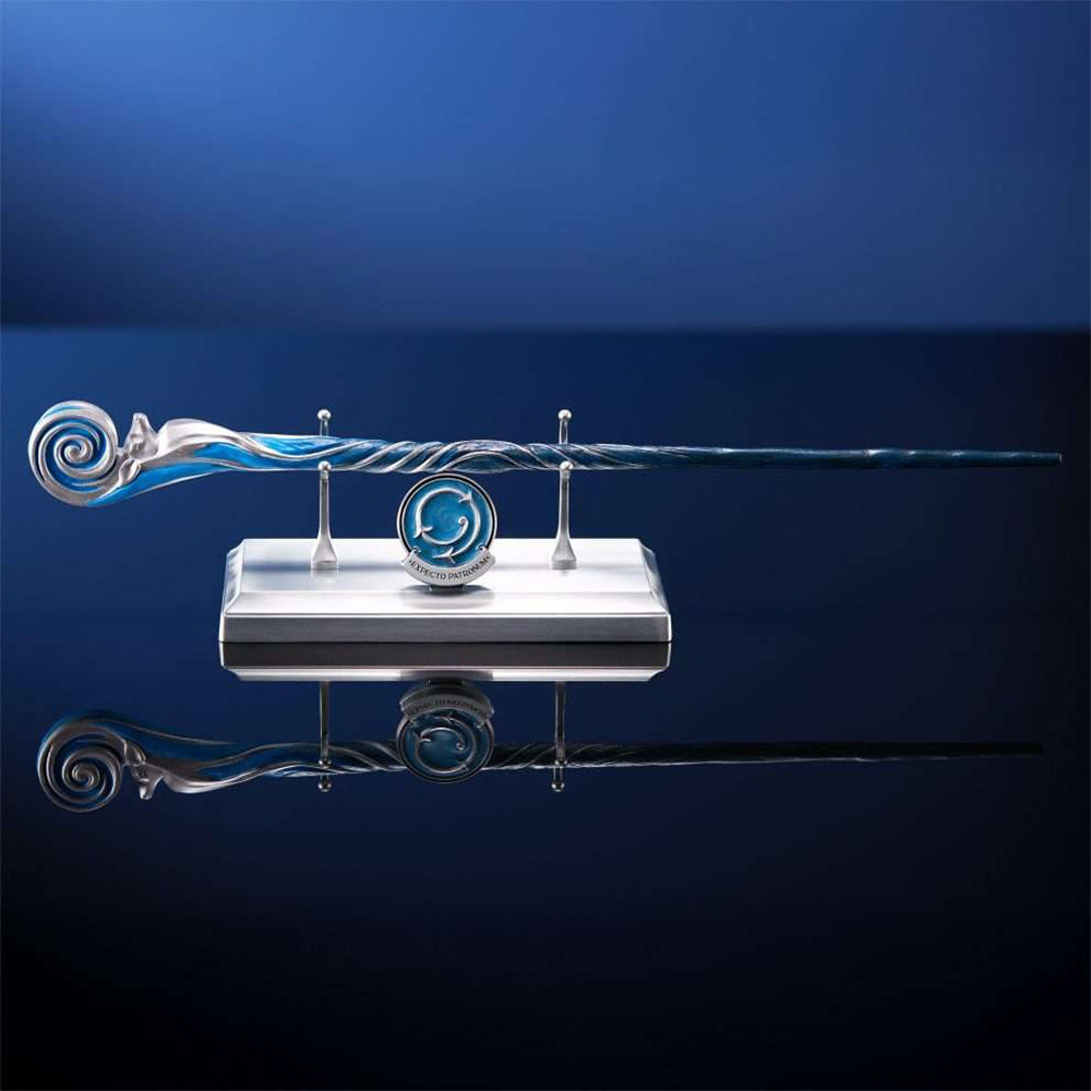 Harry Potter Expecto Patronus Celebration Wand 2025 – Limited Edition Collectible with Display Stand and Pin