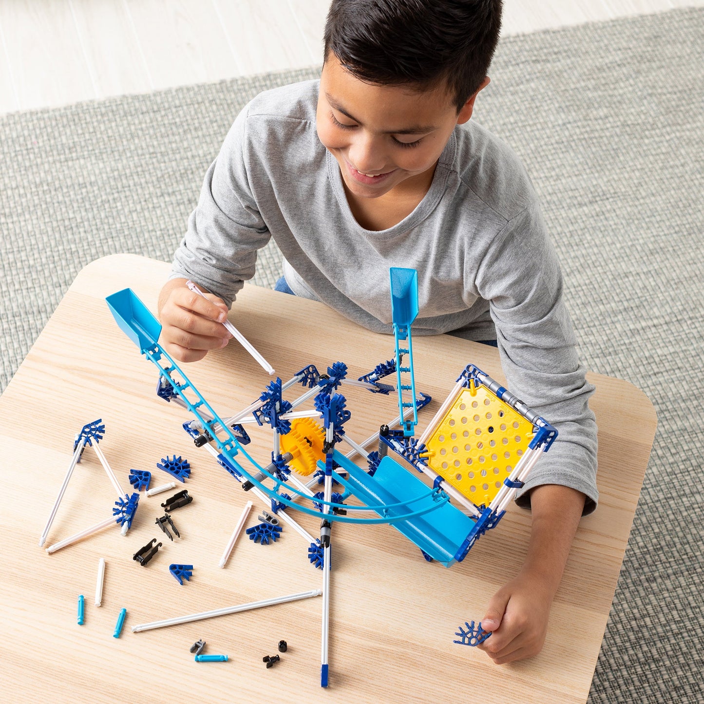 K'NEX Motorised Marble Run Building Set With 3 Models Incl.