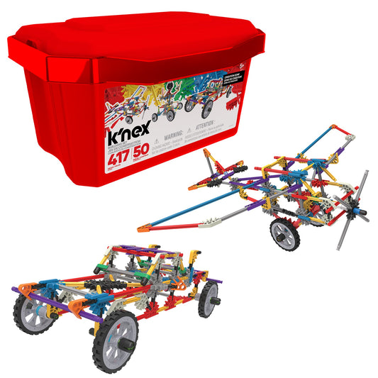 K’NEX Imagine Creation Zone Building Set| 417-Piece