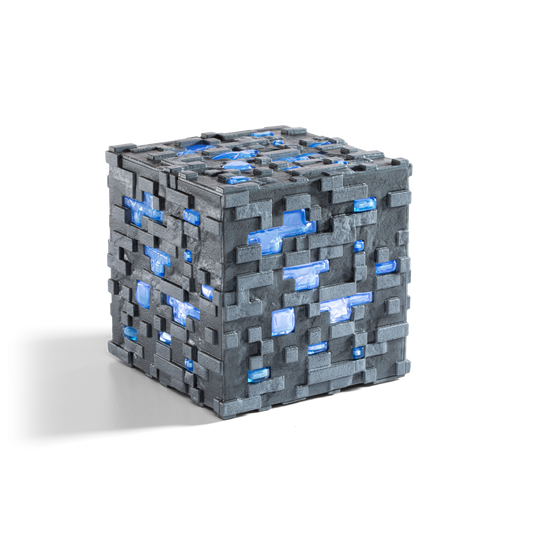 Minecraft Diamond Ore Touch Light | LED Illuminating Block Replica