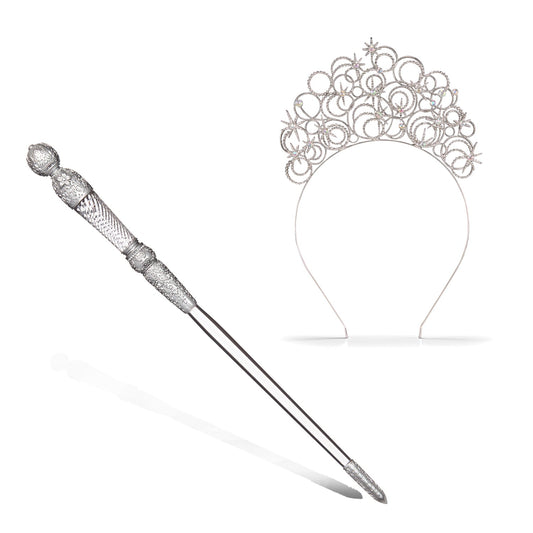 Wicked Glinda Roleplay Bundle - Training Wand & Bubble Tiara