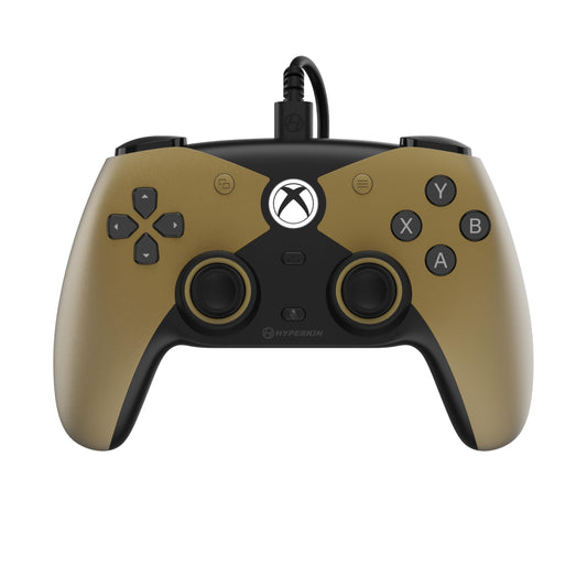 Hyperkin Competitor Wired Xbox Controller with Hall Effect Sticks (Gold)