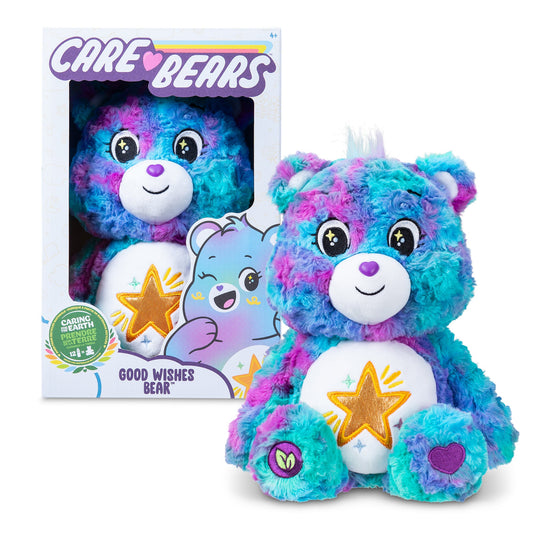 Care Bears 35cm Medium Plush - Good Wishes Bear (Eco Friendly)