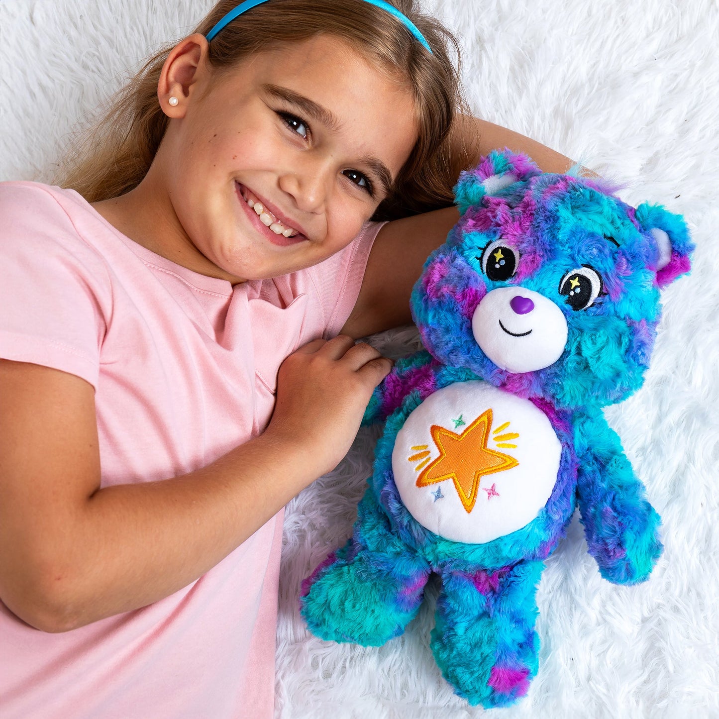 Care Bears 35cm Medium Plush - Good Wishes Bear (Eco Friendly)
