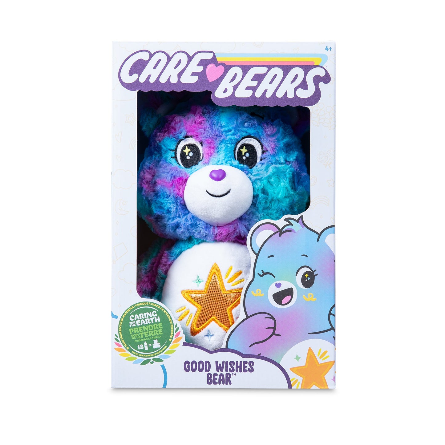Care Bears 35cm Medium Plush - Good Wishes Bear (Eco Friendly)