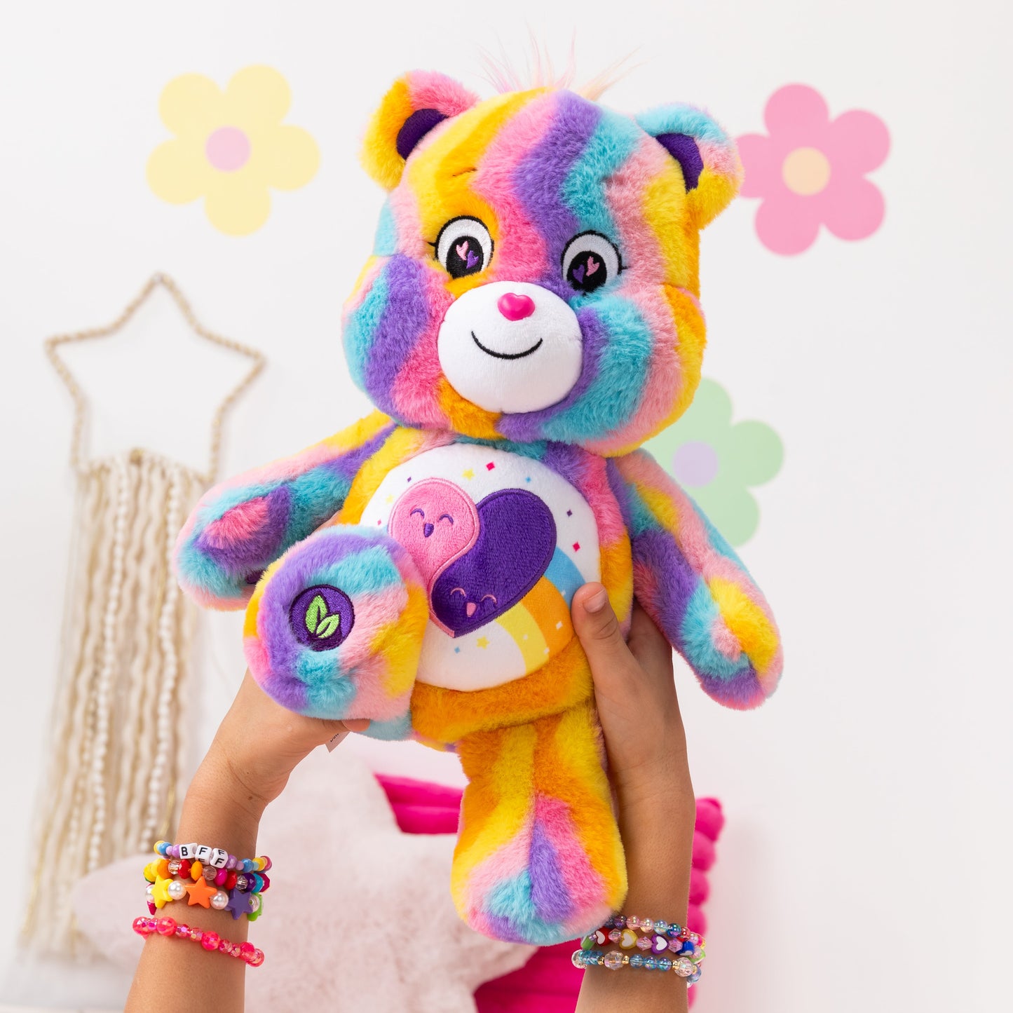 Care Bears 35cm Medium Plush - Friends Forever Bear (Eco Friendly)
