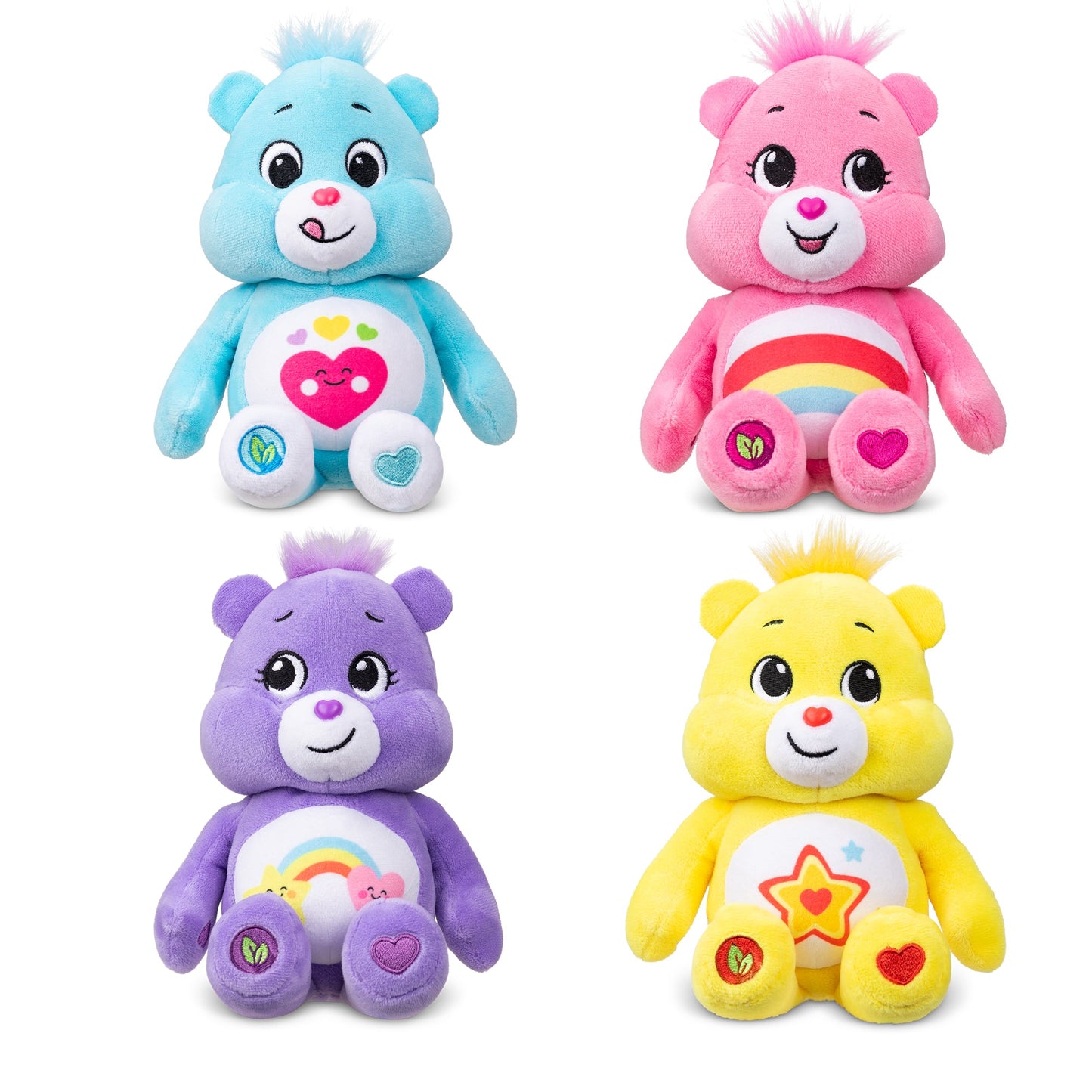 Care Bears 20cm Plush Treasure Box 4-Pack (Cheer Bear / Superstar Bear /Best Friend Bear / Always Here Bear)