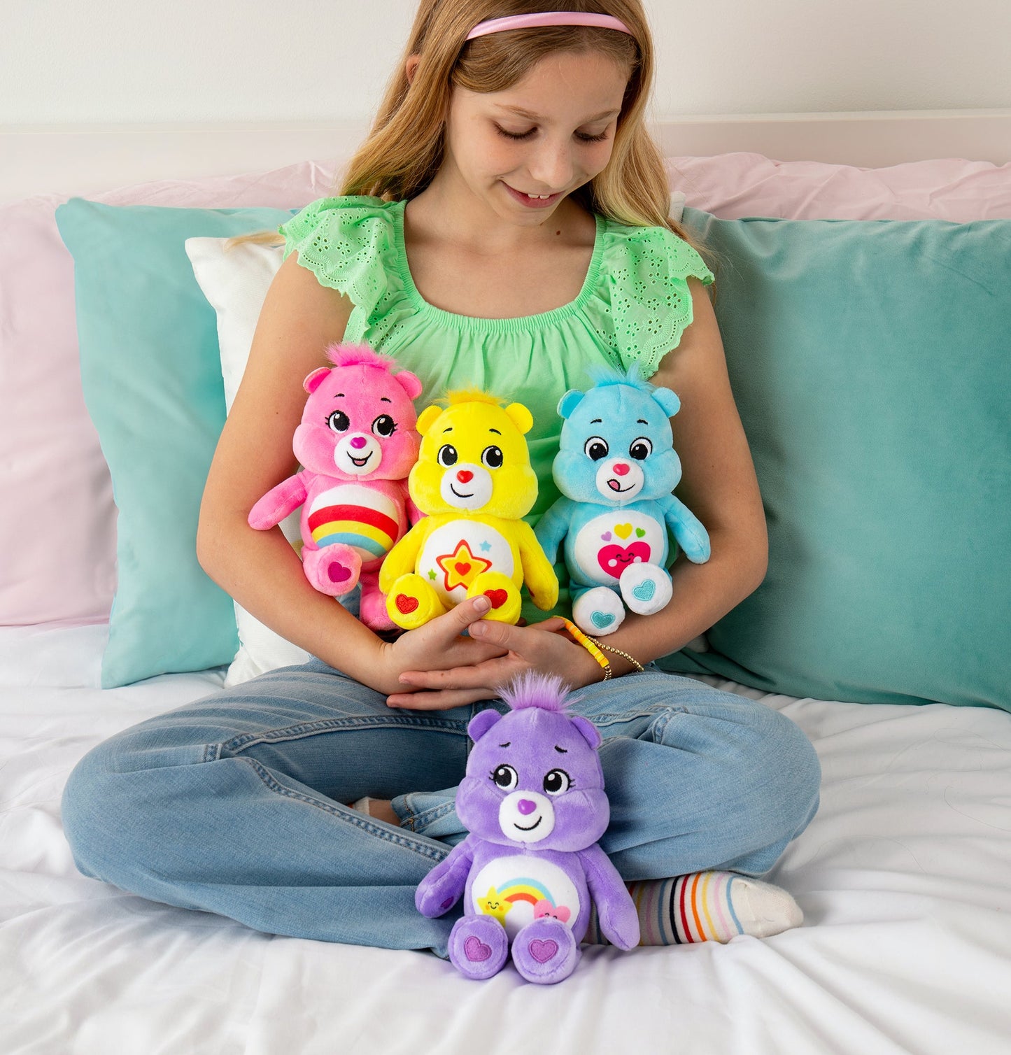 Care Bears 20cm Plush Treasure Box 4-Pack (Cheer Bear / Superstar Bear /Best Friend Bear / Always Here Bear)