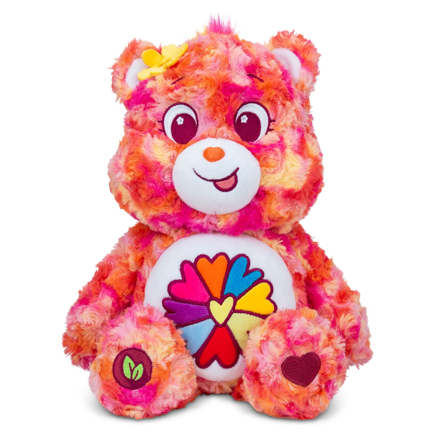 Care Bears 35cm Medium Plush - Flower Power Bear (Eco Friendly)