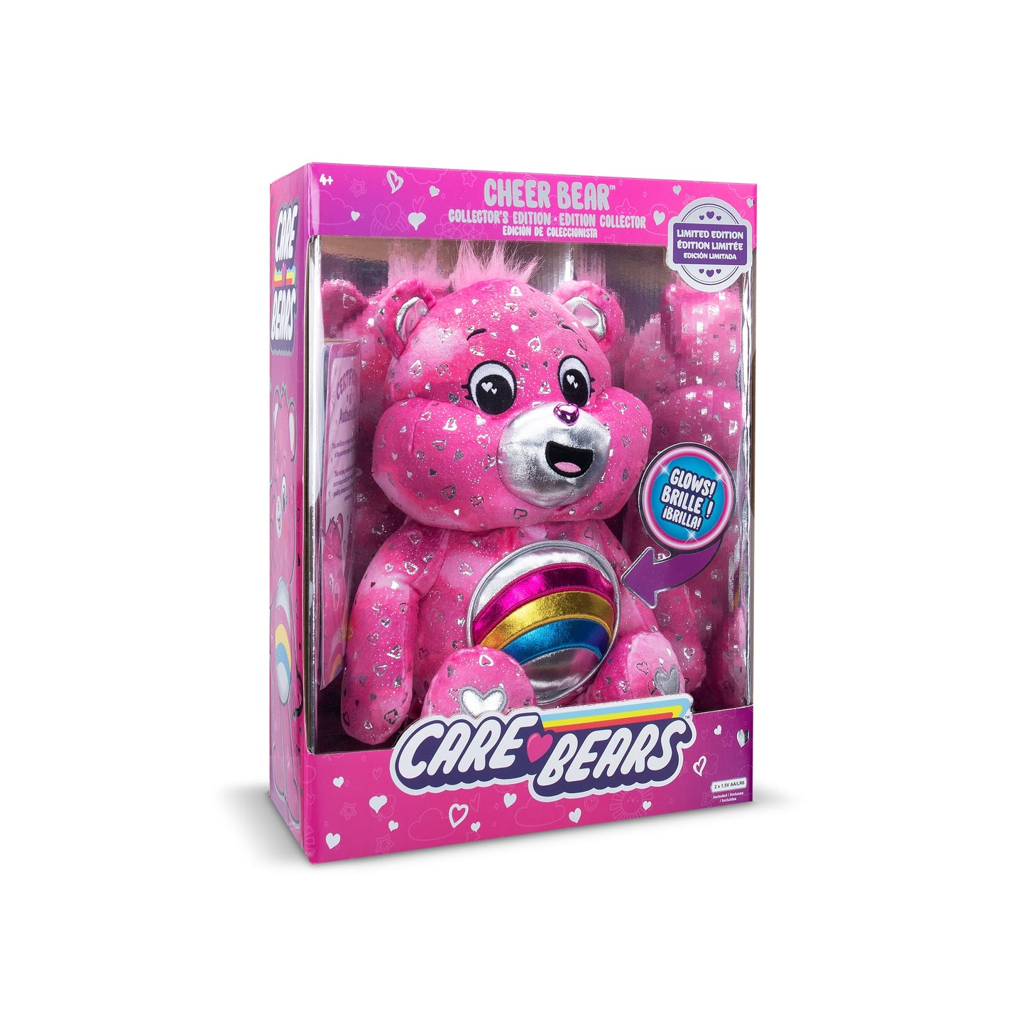 Care Bears Cheer Bear Glowing Belly