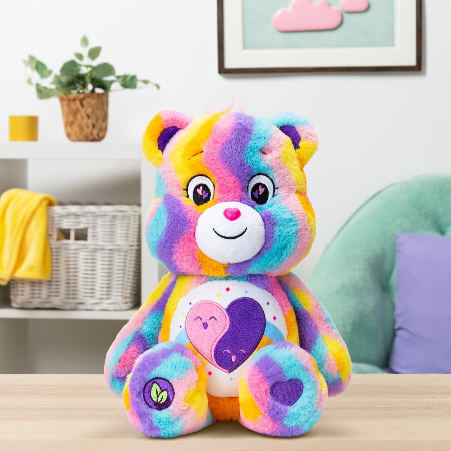 Care Bears 35cm Medium Plush - Friends Forever Bear (Eco Friendly)