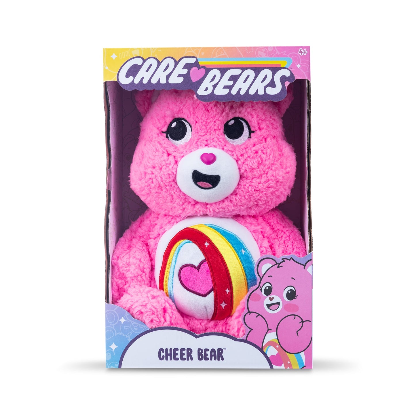 Care Bears  Medium Plush - Cozy Collection Cheer Bear