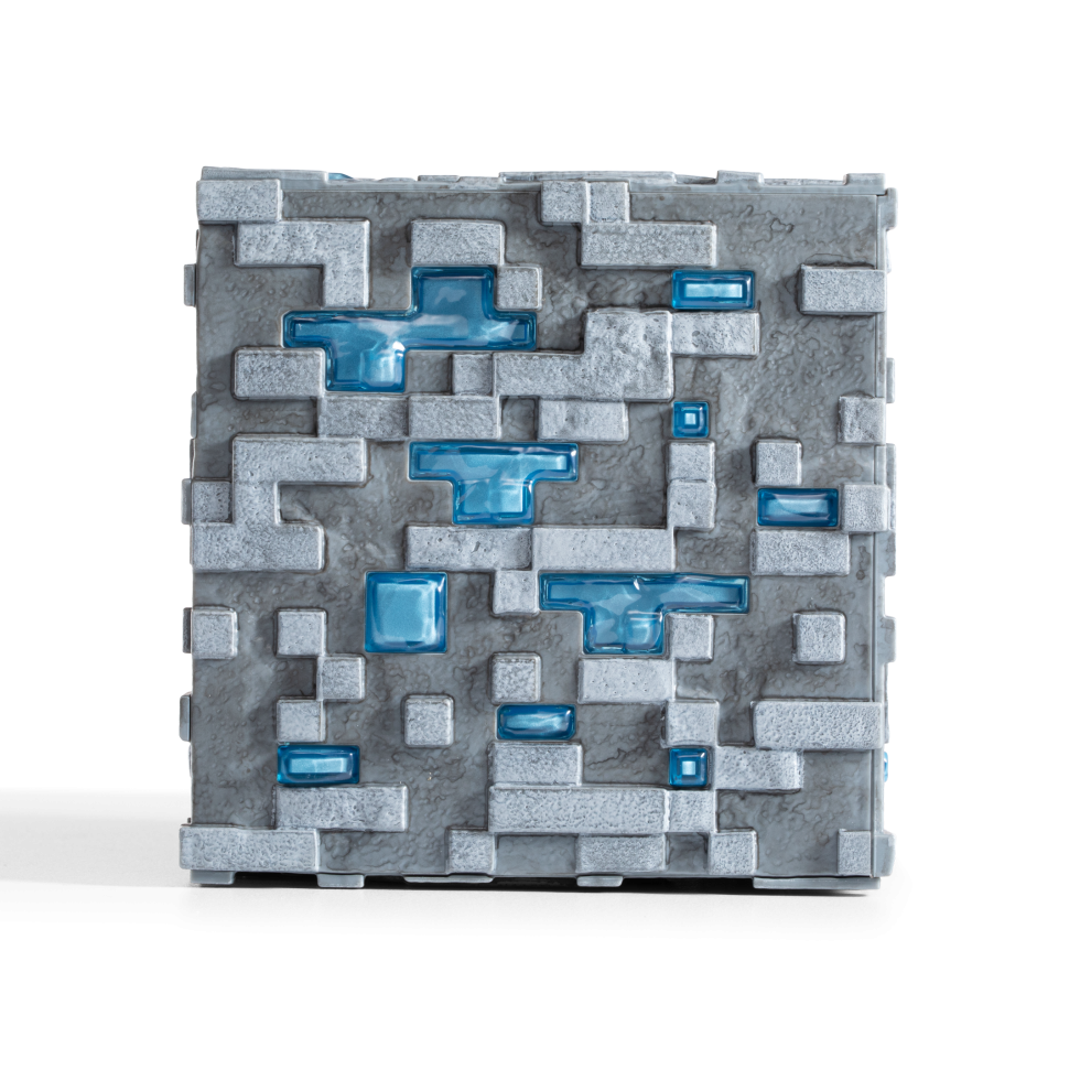 Minecraft Diamond Ore Touch Light | LED Illuminating Block Replica