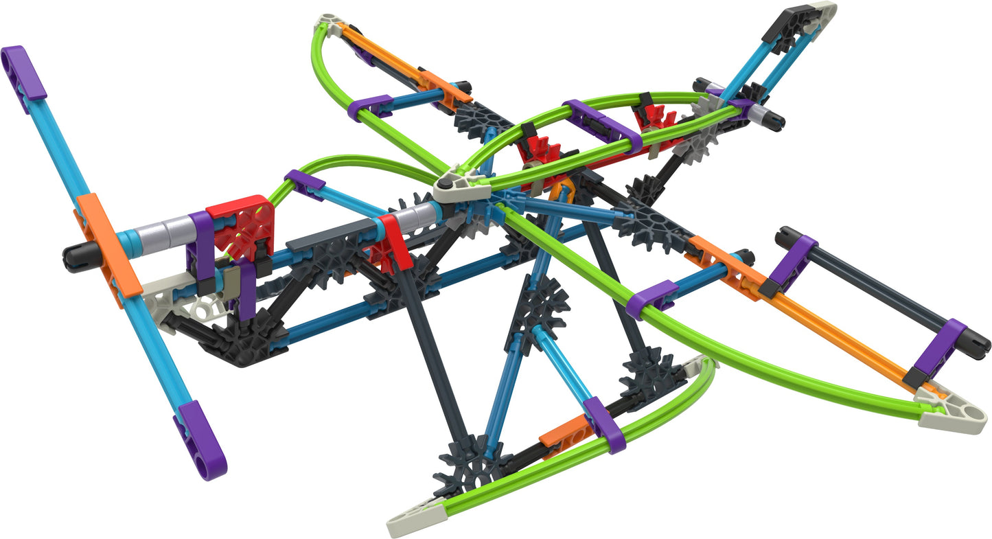 K'NEX Classics Wings and Wheels Building Set 30 Models Incl.