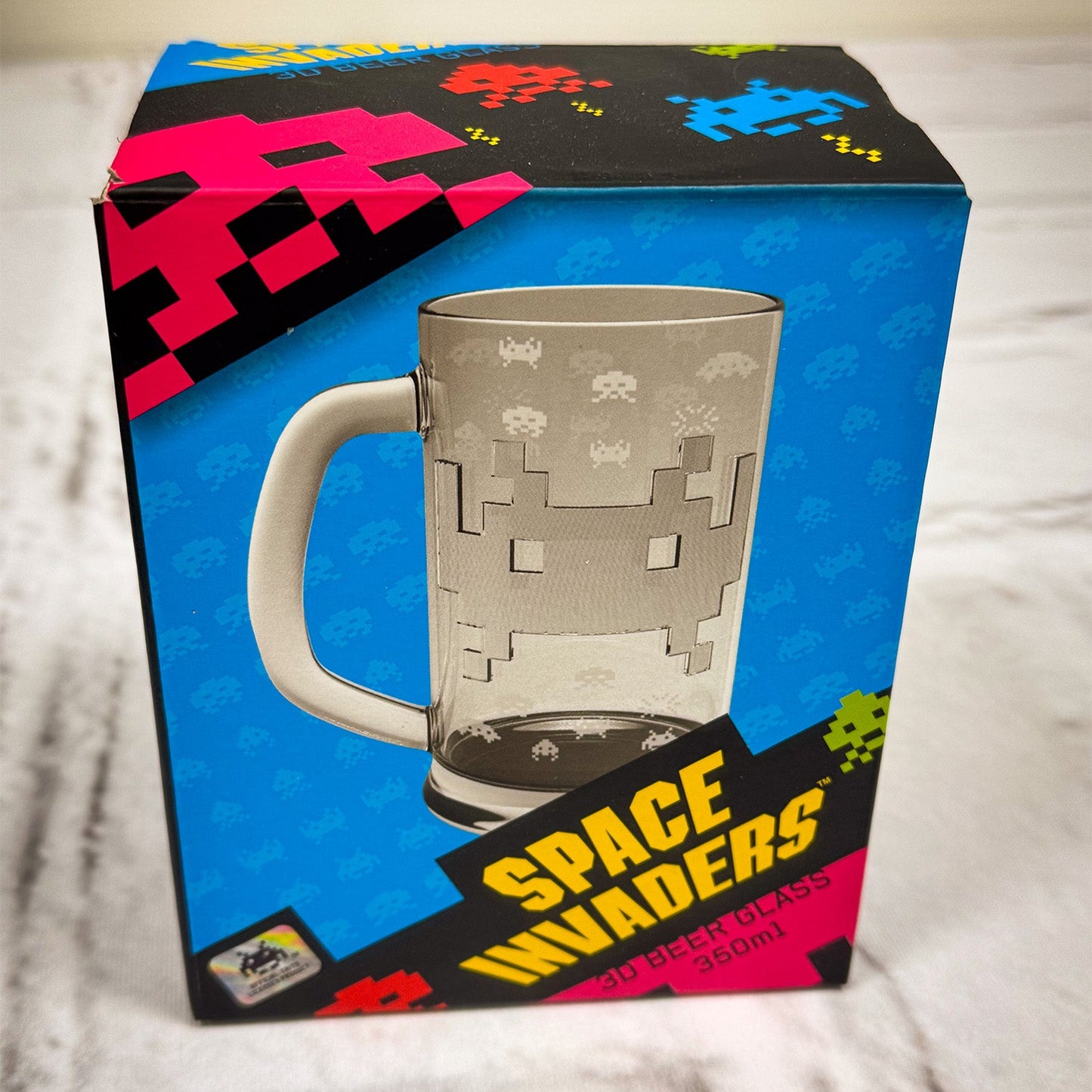 Space Invaders Beer Glass - 350ml