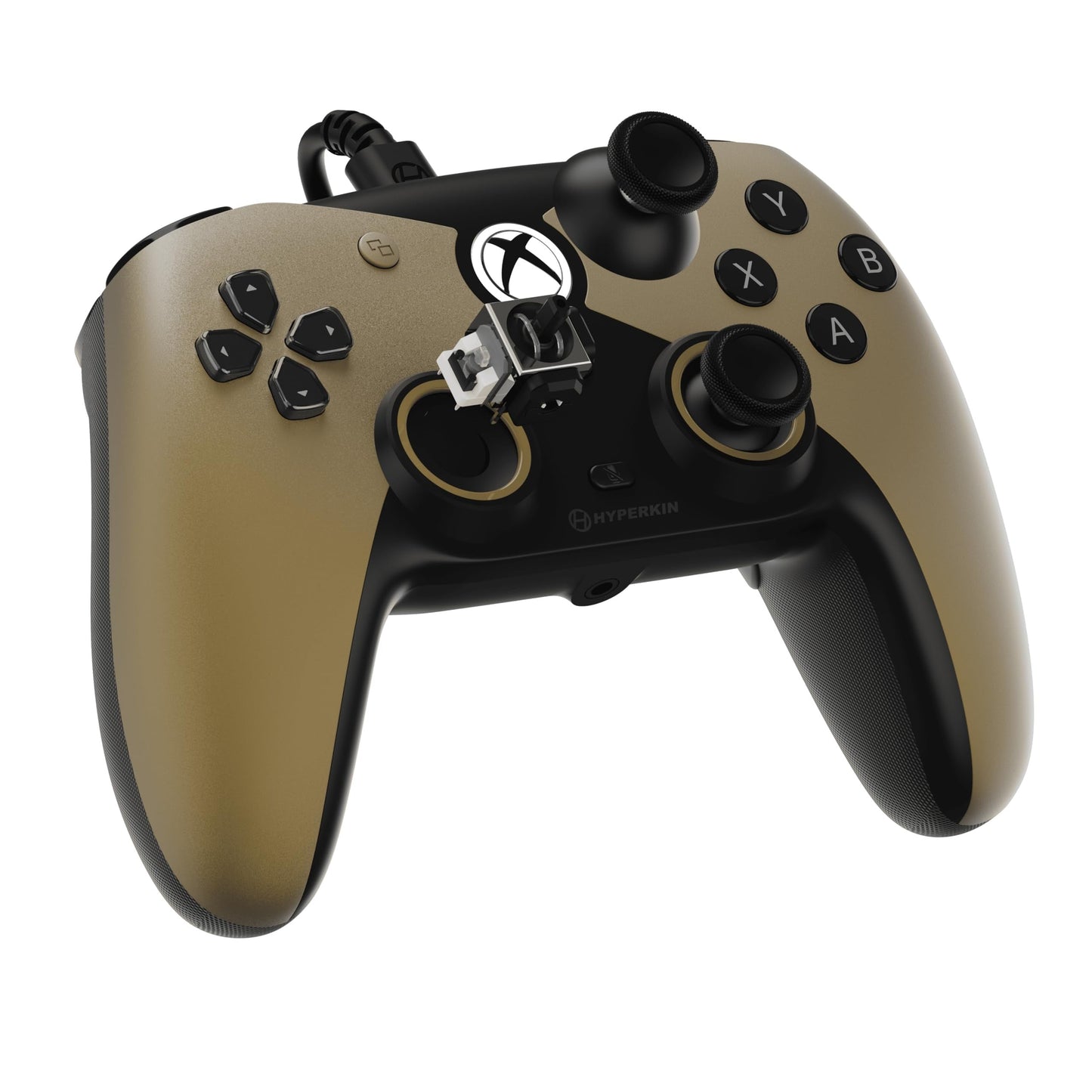 Hyperkin Competitor Wired Xbox Controller with Hall Effect Sticks (Gold)