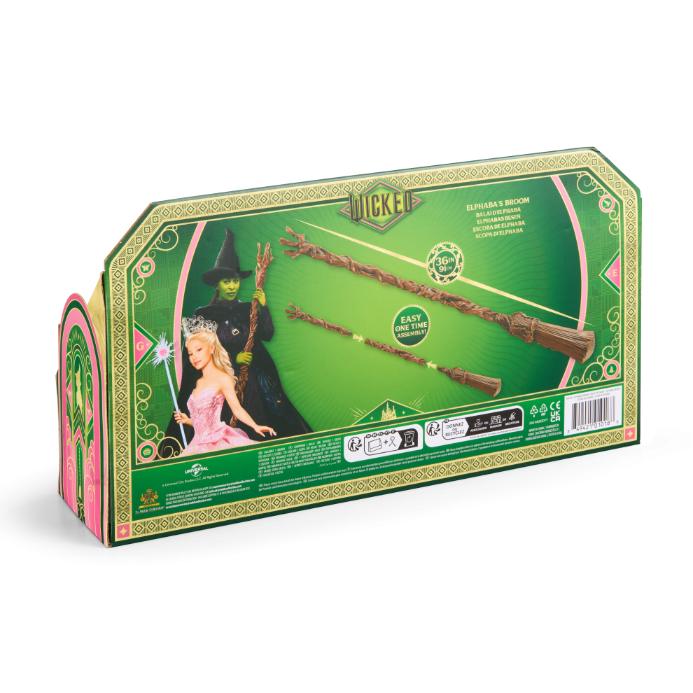 Wicked – Elphaba’s Broom Replica | Official Roleplay Accessory for Kids & Collectors