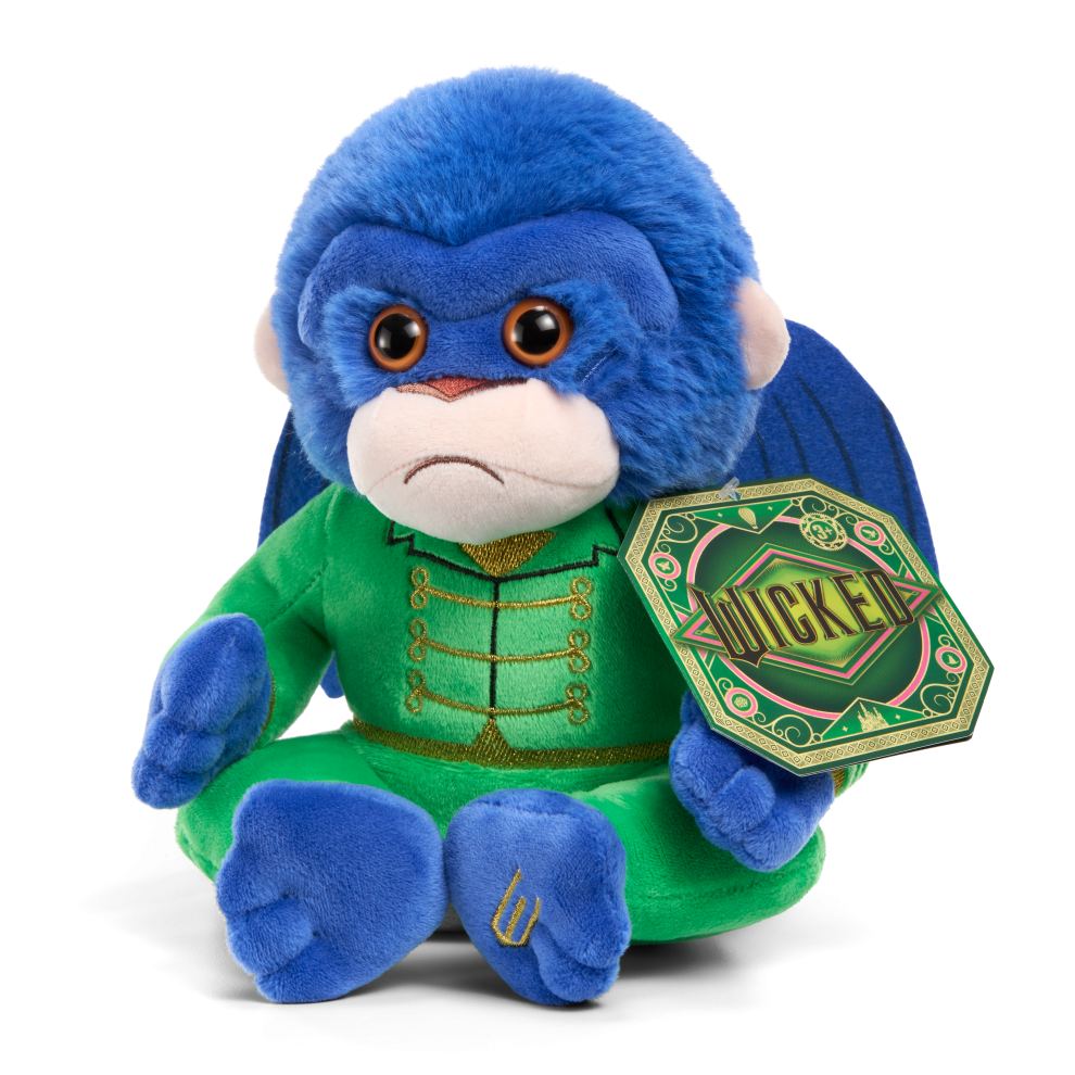 Wicked 4x Plush Character Bundle – Cowardly Lion Cub, Chistery, Nanny Dulcibear & Dr. Dillamond