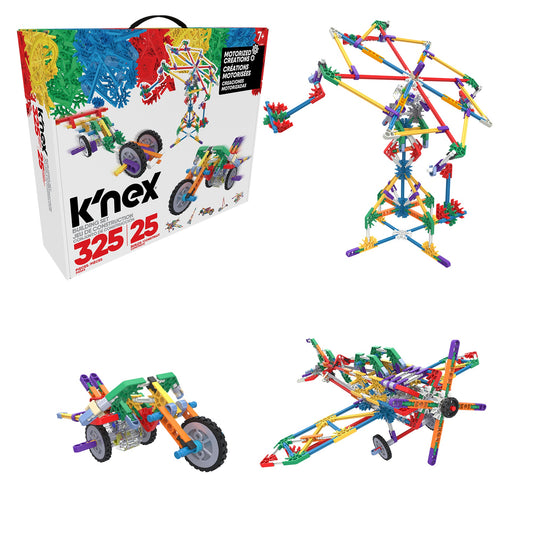 KNEX MOTORIZED CREATIONS 325 PCS