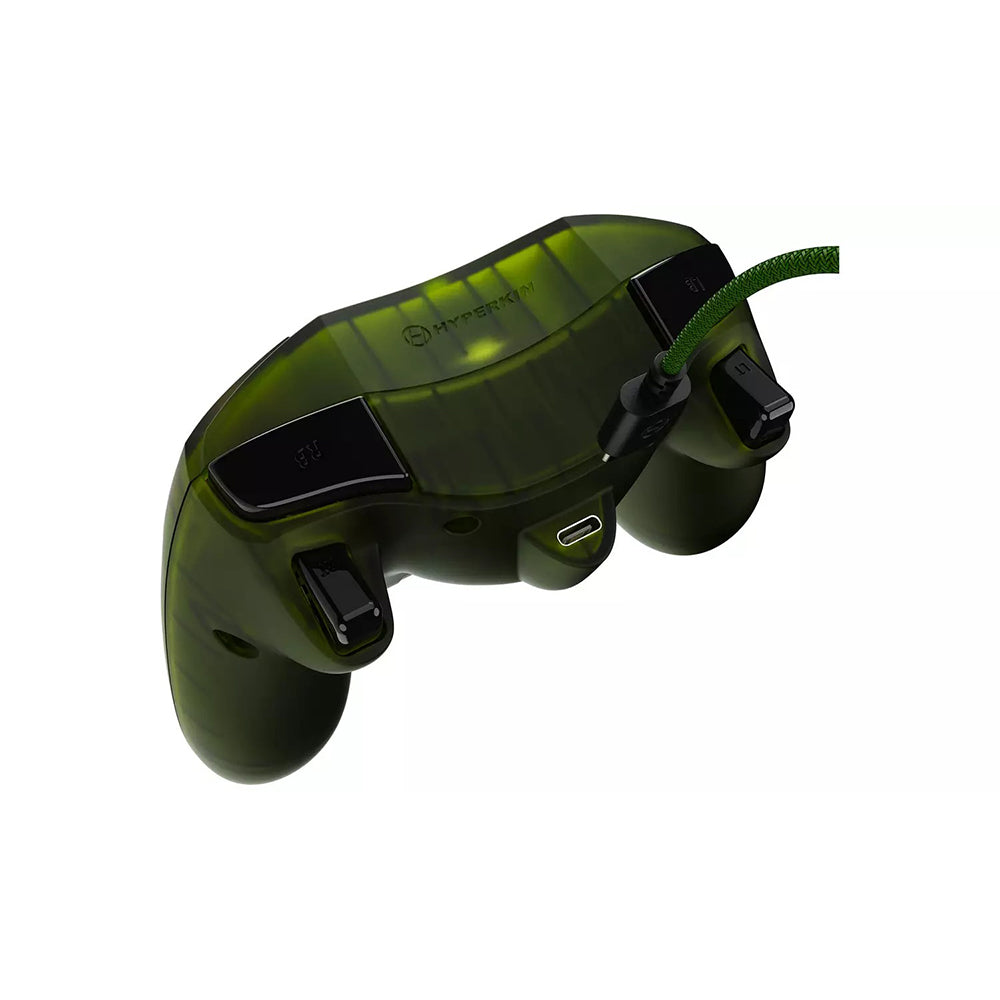 Hyperkin - DuchesS for Xbox Series X|S & PC Wired Game Controller with Hall Effect Sticks (Spartan Green)