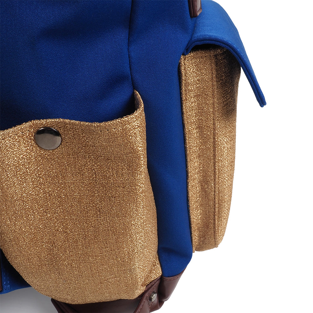 Fallout Lucy’s Vault-Tec Backpack Replica - Cosplay & Everyday Use Bag with Blanket and Bottle