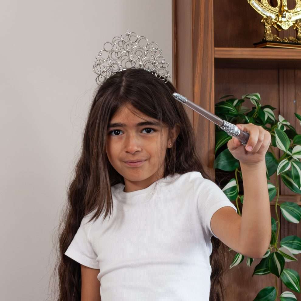 Wicked Glinda Roleplay Bundle - Training Wand & Bubble Crown