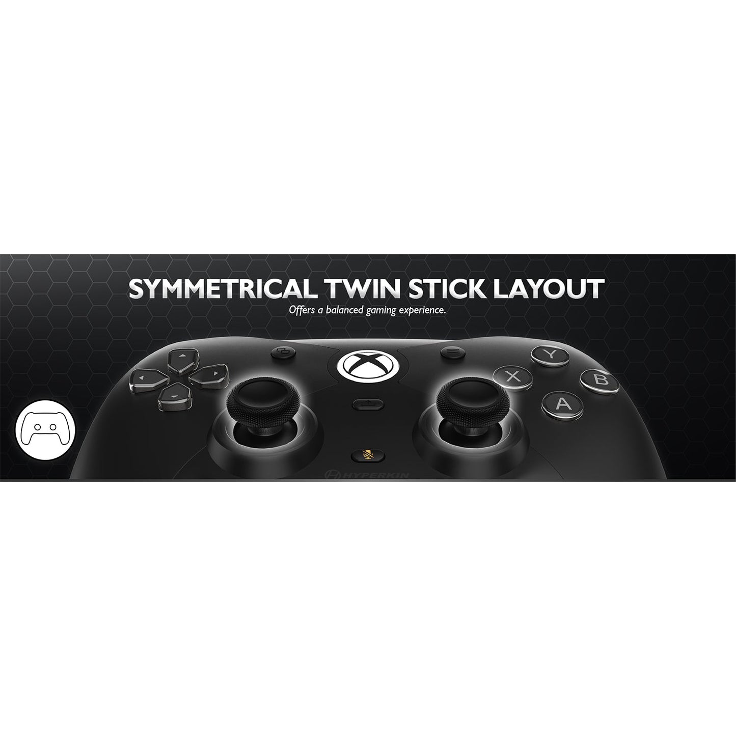 Hyperkin Competitor Wired Xbox Controller with Hall Effect Sticks (Black)