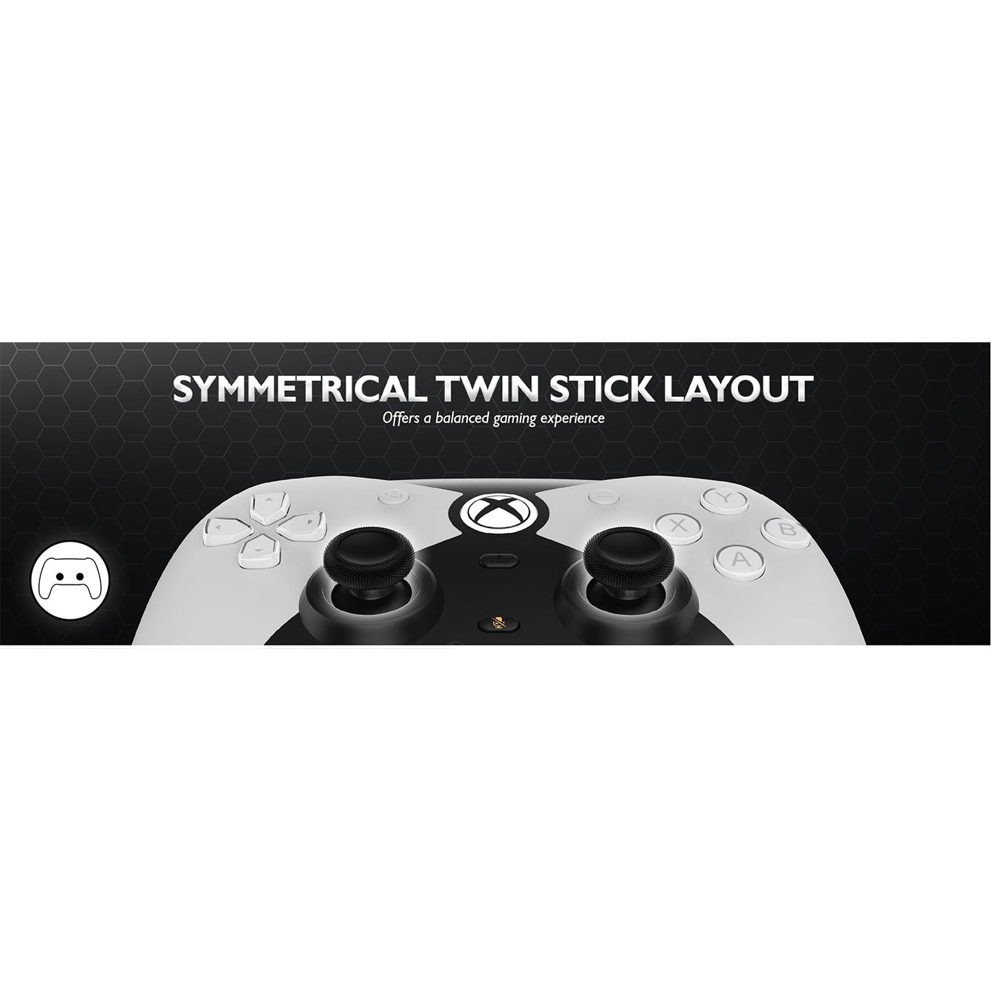 Hyperkin Competitor Wired Xbox Controller with Hall Effect Sticks (White)