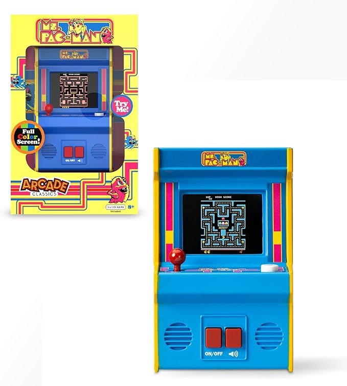 Ms. Pac-Man Mini Arcade Classics Series With TFT Screen