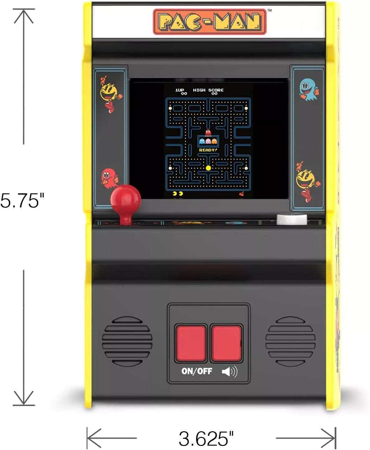 Pac-Man Mini Arcade Classics Series With TFT Screen